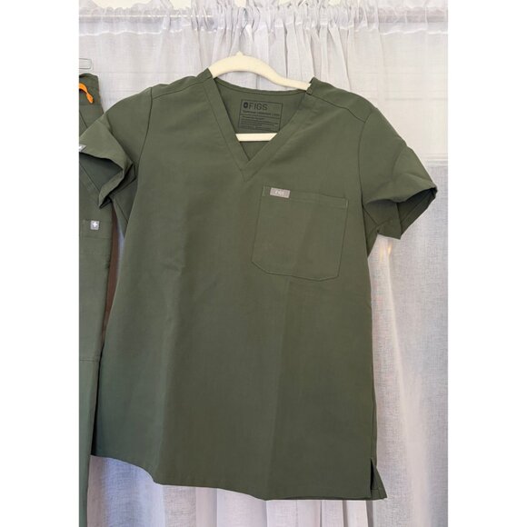FIGS Women’s Medical Scrubs Moss (Olive Green) XXS - Picture 4 of 6